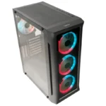 Carcasa Spacer SHIELD Mid Tower NEGRU - imagine 7