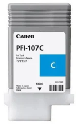 Cartus cerneala Canon PFI-107C, cyan, capacitate 130ml, pentru Canon iPF680/685, - imagine 2
