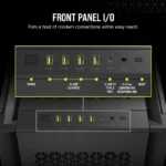 Carcasa Corsair 7000D AIRFLOW, ATX, fara sursa, black - imagine 6