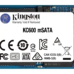 SSD Kingston  KC600, 512GB,  mSATA