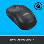 Mouse Logitech M220, silent, charcoal - imagine 12