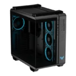 Carcasa ASUS TUF GAMING GT502 HORIZON Mid Tower ARGB NEGRU, - imagine 7