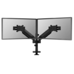 Brat dublu monitor Neomounts DS65S-950BL2; pentru display-uri cu diagonale 24"-34",