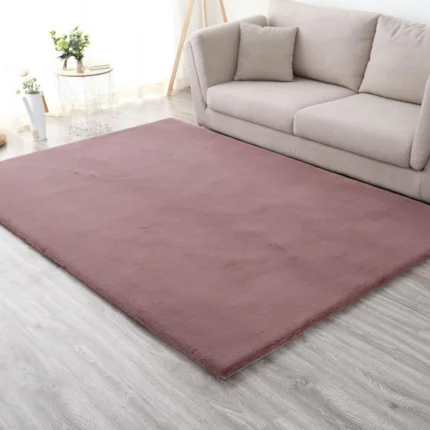 Covor Heinner Shaggy soft blanita Mov 160x230 cm