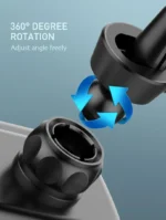 Suport auto telefon Gravity Serioux CH03, Material: ABS+ aluminium, mod - imagine 5