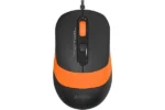 Mouse A4tech cu fir, interfata USB, rezolutie 1600 DPI, dimensiuni