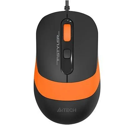 Mouse A4tech cu fir, interfata USB, rezolutie 1600 DPI, dimensiuni