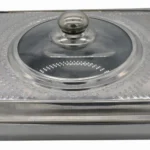 TAVA CUPTOR CU CAPAC, INOX ,35*26*7CM, VANORA HOME