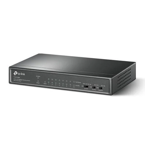 overlay_0de0c68ba23c8cb9791c1f108984c22c.jpg Switch TP-Link TL-SF1009P, 9 port, 10/100 Mbps - imagine 1