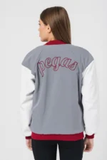 W JACHETA BOMBER  GRI GRENA XS - imagine 3