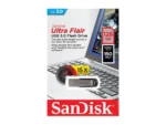 Memorie USB Flash Drive SanDisk Ultra Flair, 128GB, USB 3.0 - imagine 2