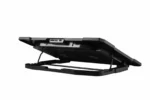 Cooling pad Tellur Basic, 17", 5 ventilatoare, LED, 2USB, Negru - imagine 2