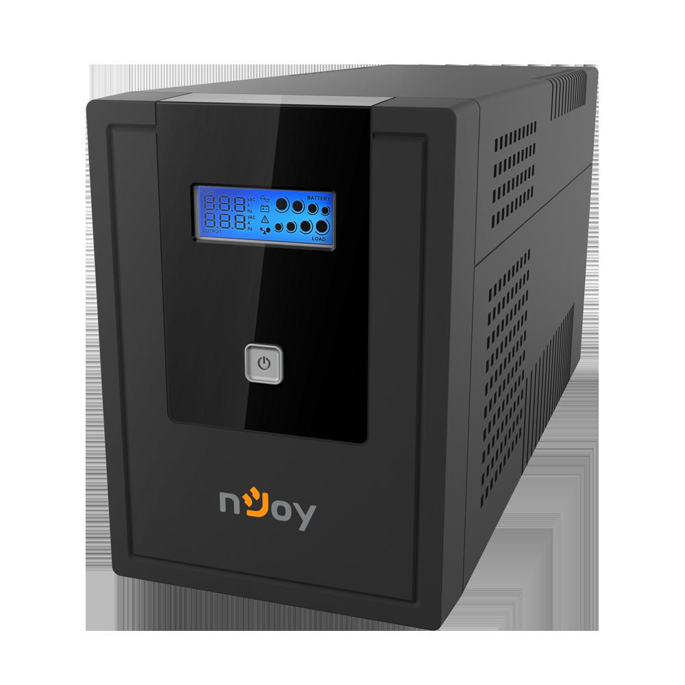 overlay_1ac355ac9b0852ced0481eed2b694854.png UPS nJoy Cadu 2000, 2000VA/1200W, Afisaj LCD cu ecran tactil, - imagine 1