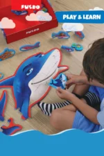 PUZZLE DIN SPUMA EVA, LUMEA MARINA, PUEDO - imagine 7