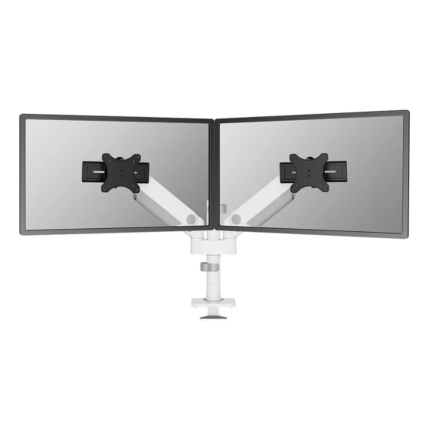 Brat dublu monitor Neomounts DS65S-950WH2; pentru display-uri cu diagonale 24"-34",