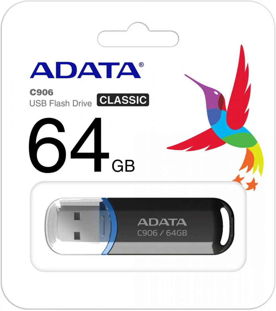 overlay_207983042820ba6b0f41403f89ce6b7d.jpg Memorie USB Flash Drive Adata C906, 64GB, USB 2.0 - imagine 1