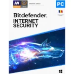 Licenta retail Bitdefender Internet Security - protectie completapentruWindows, valabila pentru