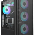 Carcasa gaming Serioux Vanguard, fara sursa, tip middle tower, capac