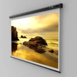 Ecran de proiectie Sopar New Slim, manual, perete, 155cm x - imagine 2