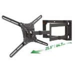 Suport TV de perete, Barkan 4400.B, Fix, 40"- 80", VESA - imagine 2