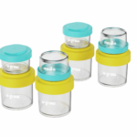 Set 8 recipiente cu capac pentru stocare hrana copii ,