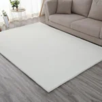 Covor Heinner Shaggy soft blanita Alb 70x140 cm