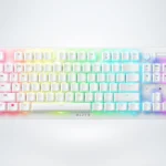 KB RAZER DEATHSTALKER V2 PRO TKL (RED SWITCH) - WHITE