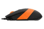 Mouse A4tech cu fir, interfata USB, rezolutie 1600 DPI, dimensiuni - imagine 2