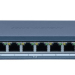 Switch 8 porturi POE Hikvision DS-3E1309P-EI(B), Smart Managed, 8 ×