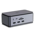 Docking station Lindy, interfete: USB-C la 6x USB-A/ 1x USB-C/1x