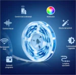 TP-Link Tapo L900-10 Smart light strip kit, 16 milioane culori, - imagine 2