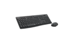 Logitech kit wireless silent MK295, SilentTouch Technology, spill- resistant, 2.4GHz,