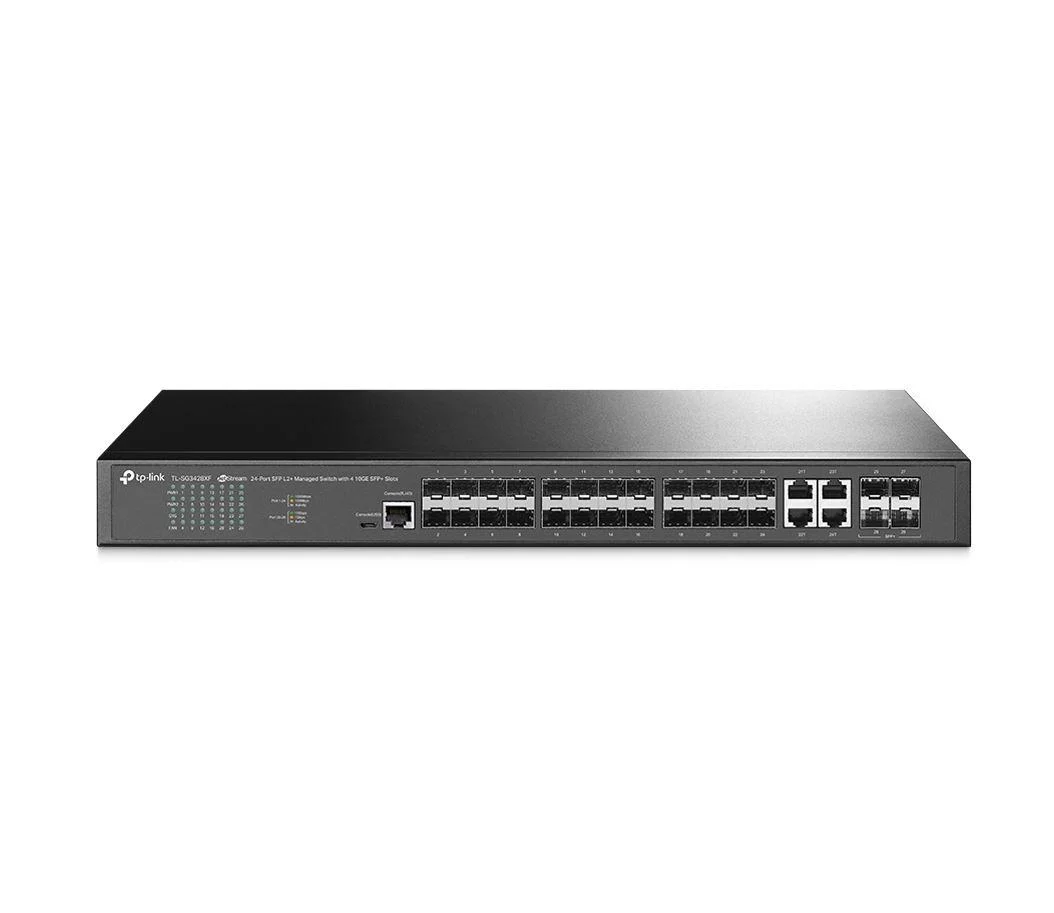 overlay_4e416a4a218f9a70d50d0c649949734e.JPG "JetStream™ 24-Port SFP L2+ Managed Switch with 4 10GE SFP+ - imagine 1