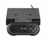 Birou gaming electric Serioux Elysium LED RGB 1400x600x730mm, reglare electrica - imagine 7