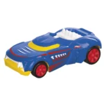 MASINA PULL&BACK, GROWLER, ALBASTRU, HOT WHEELS