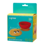 Bol cu ventuza si capac 450 ml, U-Grow - imagine 4
