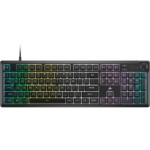 Tastatura Gaming Corsair K55 CORE Backlit Zoned RGB LED, Rubberdome