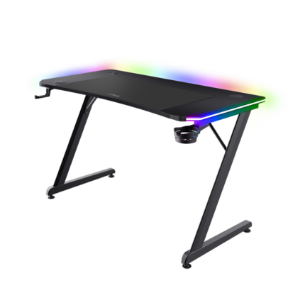 Masa gaming Trust GXT 710 Luminus Pro, iluminare RGB, greutate