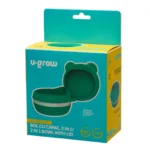 Bol 2 in 1 cu capac pentru diversificare ,U-Grow, 220 - imagine 3