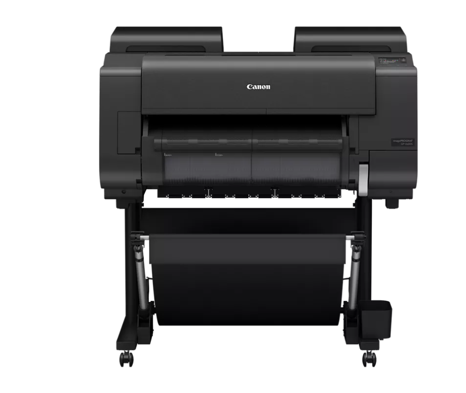 overlay_6ad31854fbed05bb00ec653b08c17e74.png Plotter Canon GP-2600S A1 24", 7 culori, Rezolutie printare: 2,400 - imagine 1