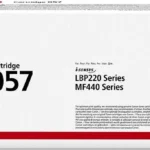 Toner Canon CRG057 black, capacitate 3.1k pagini, pentru LBP223DW; LBP226DW;