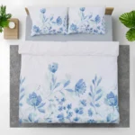 Lenjerie Dubla BBC 4 piese, 132TC - Mist