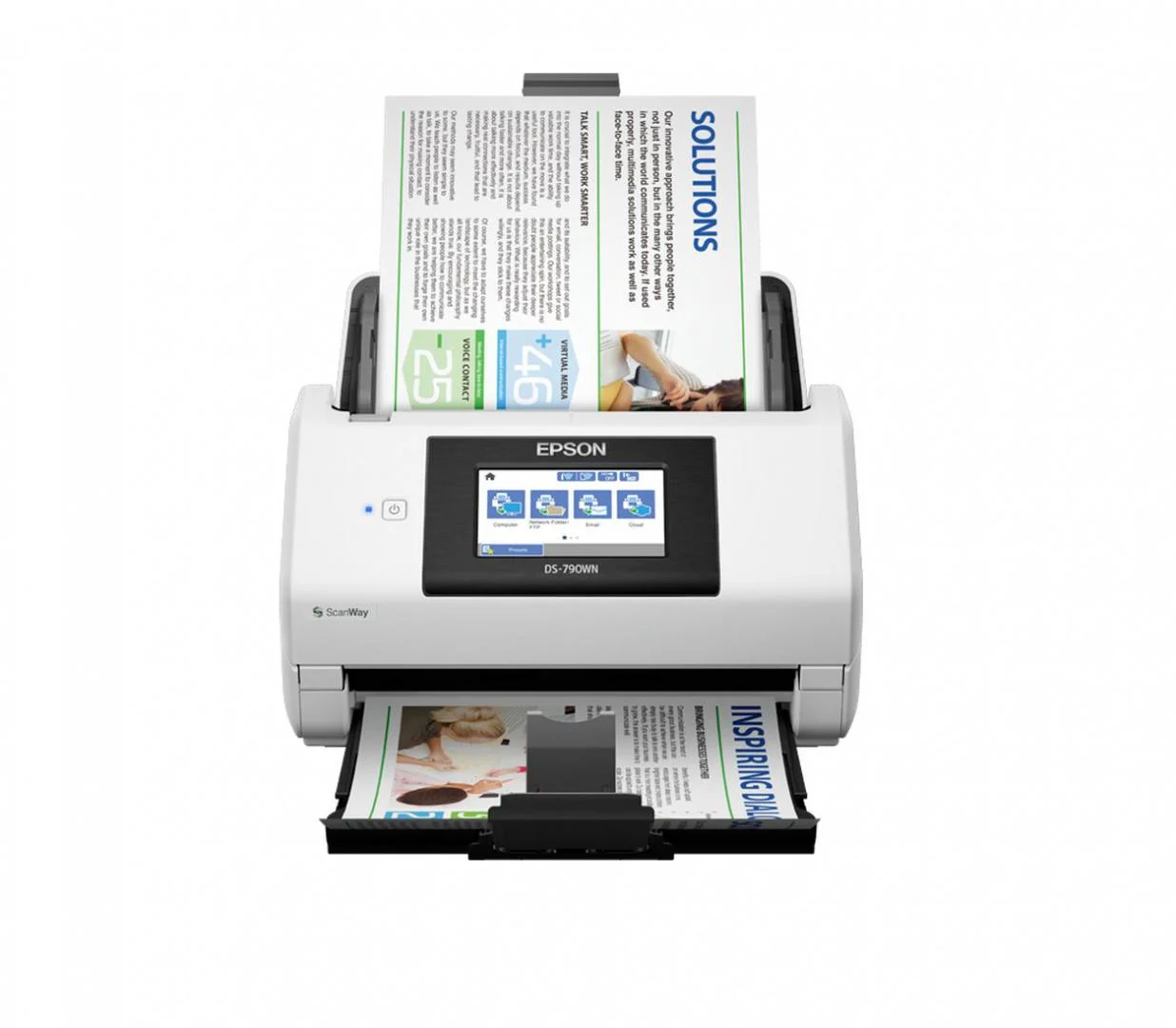 overlay_73753323cffcffada0117ead804949a2.JPG Scanner Epson DS-790WN, dimensiune A4, tip sheetfed, viteza scanare: 45ppm - imagine 1