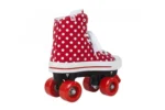 ROLE ROOKIE CANVAS HIGH POLKA DOTS 38 ROSU ALB - imagine 2