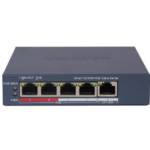 Switch PoE Hikvision DS-3E1105P-EI/M(V2), 4 × 10/100 Mbps PoE port,1