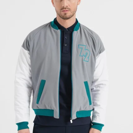 JACHETA BOMBER GRI PETROL L