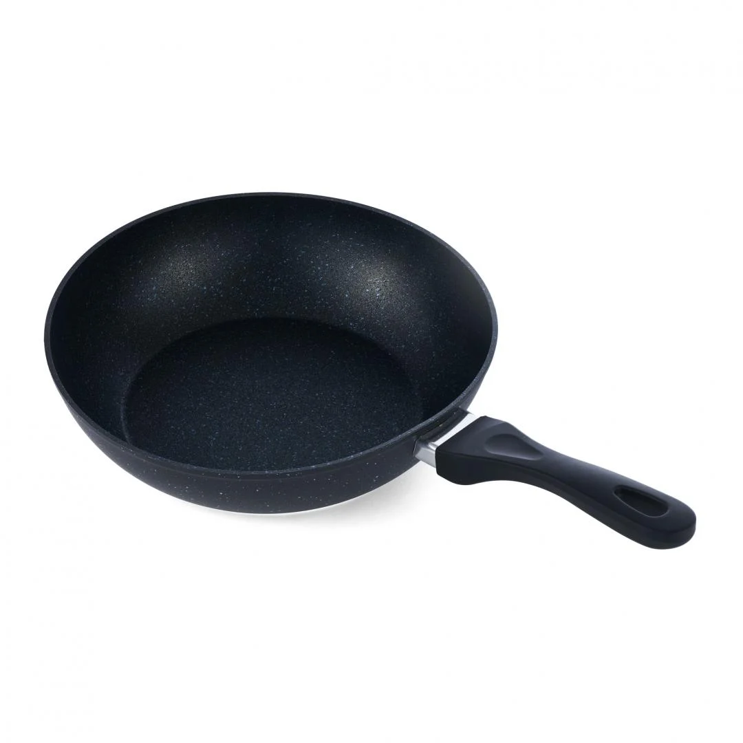 overlay_7cfff139b151a7edcb2f01d4f430bf99.jpg TIGAIE ALUMINIU WOK 30x8 CM , BLACK SAND, COOKING - imagine 1
