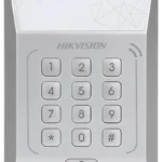 Cititor standalone cu tastatura si card de proximitate Hikvision, DS-