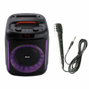 Boxa portabila Akai Bluetooth 5.0, putere RMS 50W, puterea de - imagine 3