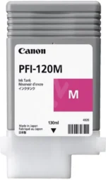 Cartus cerneala Canon PFI-120M, magenta, capacitate 130ml, pentru Canon TM